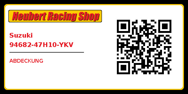 Suzuki 94682-47H10-YKV