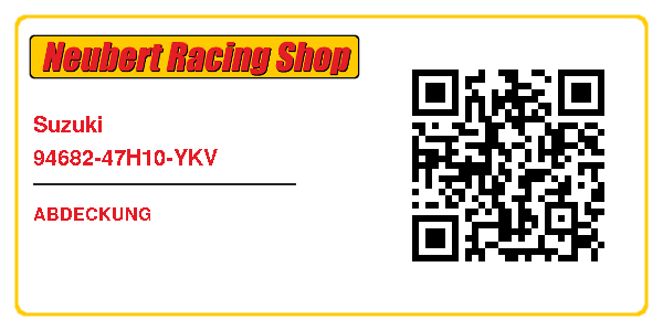 Suzuki 94682-47H10-YKV