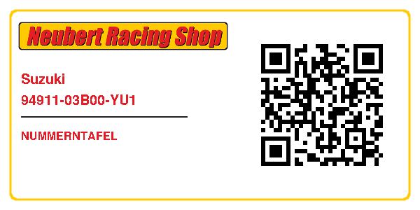Suzuki 94911-03B00-YU1