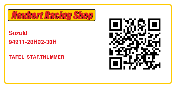 Suzuki 94911-28H02-30H