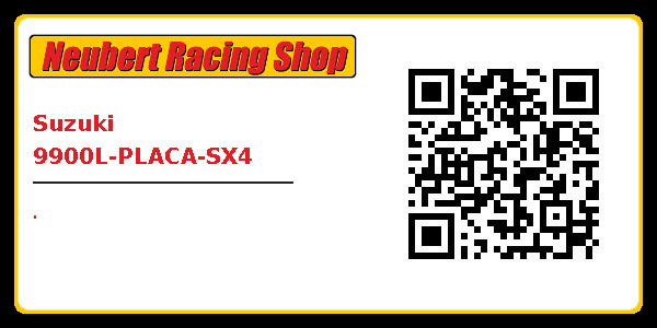 Suzuki 9900L-PLACA-SX4