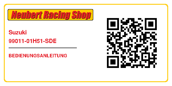 Suzuki 99011-01H51-SDE