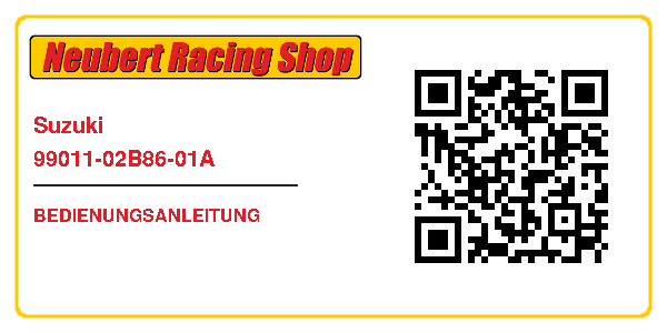 Suzuki 99011-02B86-01A