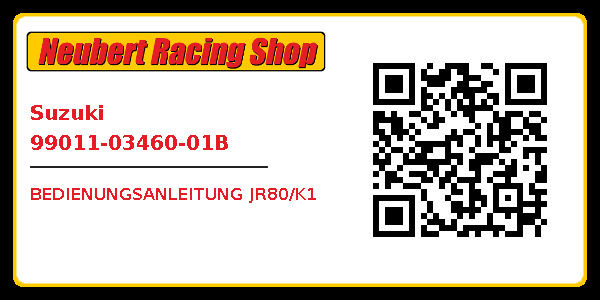 Suzuki 99011-03460-01B