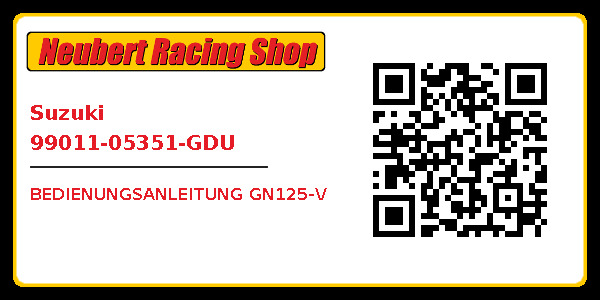 Suzuki 99011-05351-GDU
