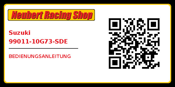 Suzuki 99011-10G73-SDE