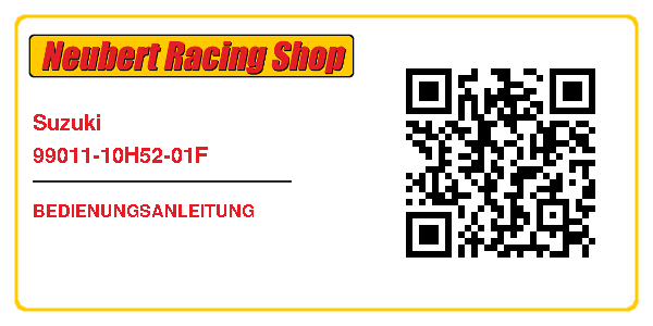 Suzuki 99011-10H52-01F