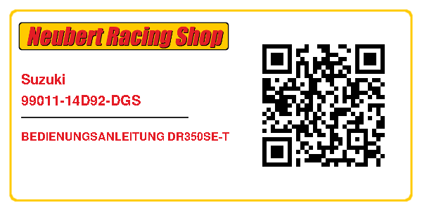 Suzuki 99011-14D92-DGS