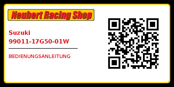 Suzuki 99011-17G50-01W