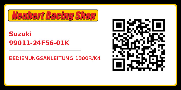 Suzuki 99011-24F56-01K