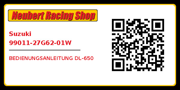 Suzuki 99011-27G62-01W