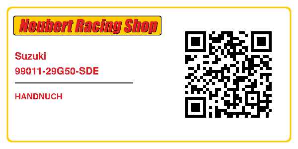 Suzuki 99011-29G50-SDE