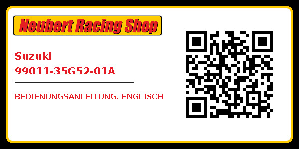 Suzuki 99011-35G52-01A