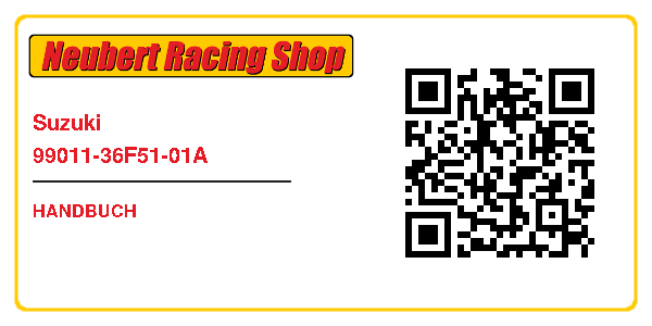 Suzuki 99011-36F51-01A