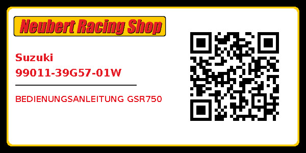 Suzuki 99011-39G57-01W