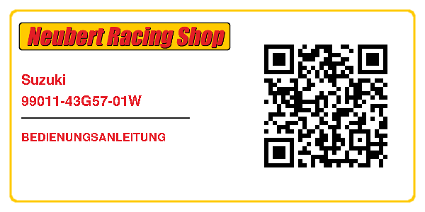 Suzuki 99011-43G57-01W