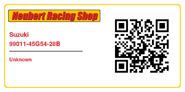 Suzuki 99011-45G54-28B