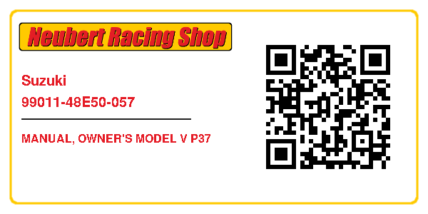 Suzuki 99011-48E50-057