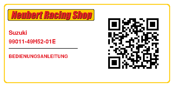 Suzuki 99011-49H52-01E
