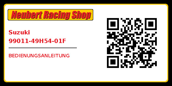 Suzuki 99011-49H54-01F