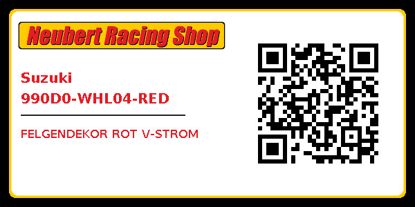 Suzuki 990D0-WHL04-RED