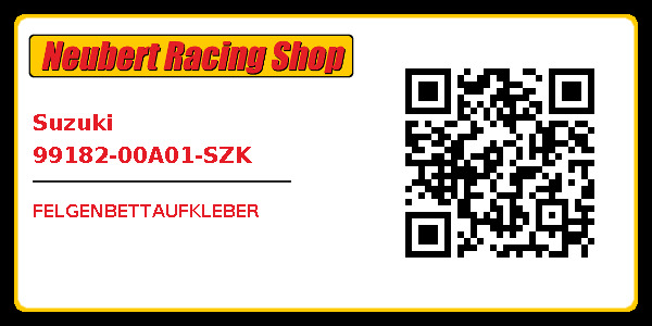 Suzuki 99182-00A01-SZK