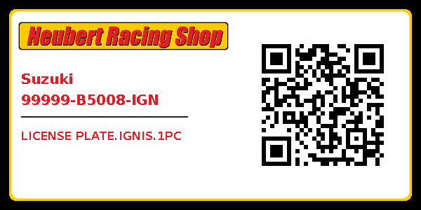 Suzuki 99999-B5008-IGN