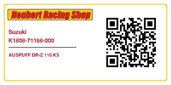 Suzuki K1808-71168-000