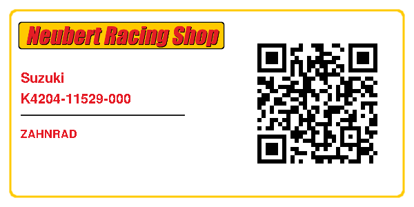 Suzuki K4204-11529-000