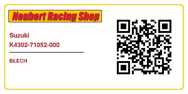 Suzuki K4302-71052-000