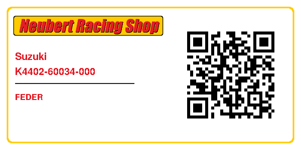 Suzuki K4402-60034-000