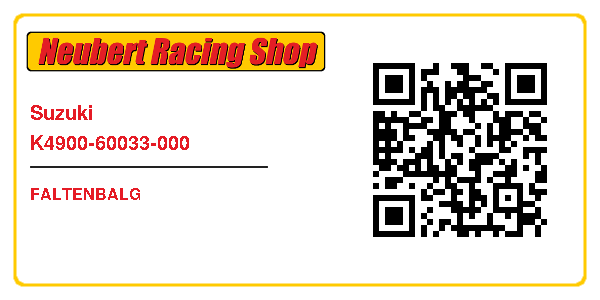 Suzuki K4900-60033-000
