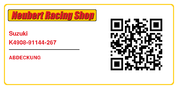 Suzuki K4908-91144-267