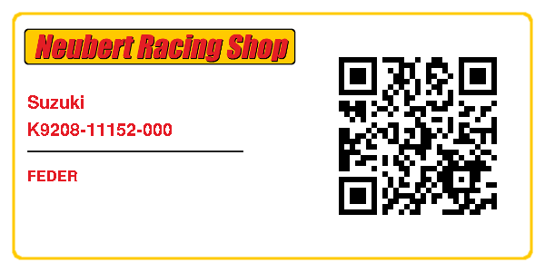 Suzuki K9208-11152-000