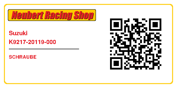 Suzuki K9217-20119-000