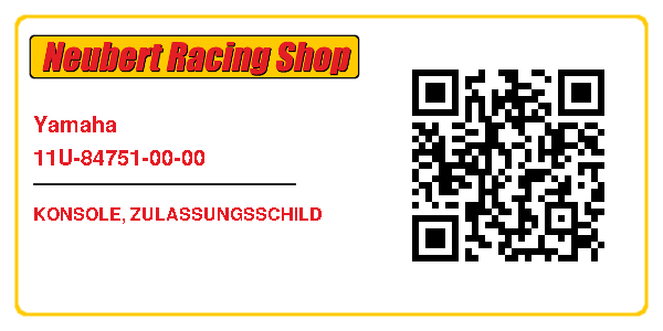 Yamaha 11U-84751-00-00