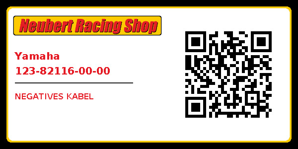 Yamaha 123-82116-00-00