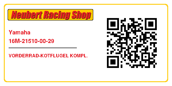 Yamaha 16M-21510-00-29