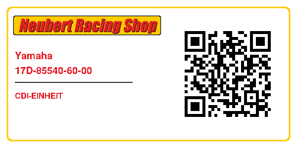 Yamaha 17D-85540-60-00
