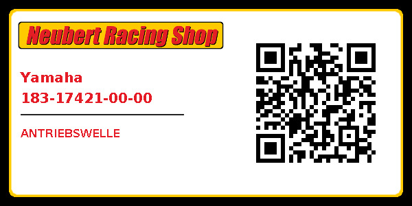 Yamaha 183-17421-00-00