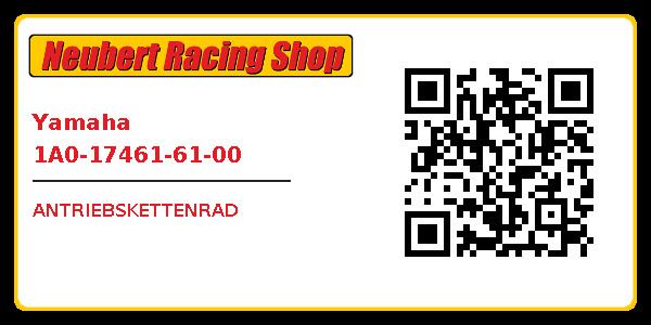 Yamaha 1A0-17461-61-00