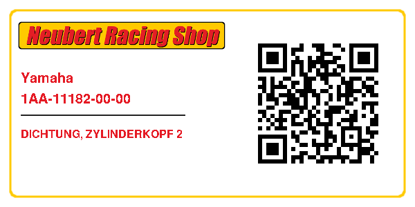 Yamaha 1AA-11182-00-00