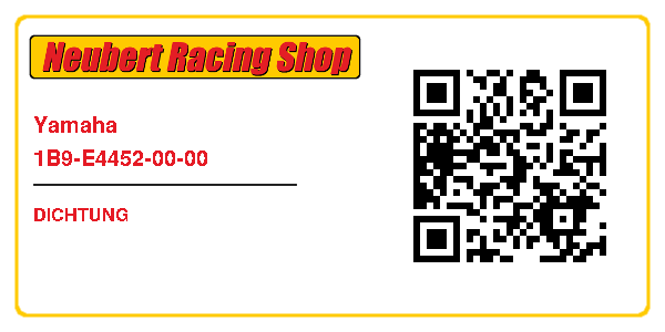 Yamaha 1B9-E4452-00-00