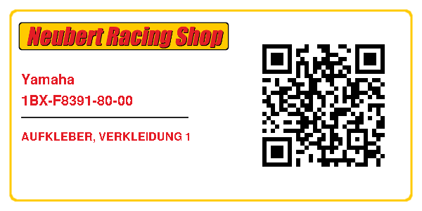 Yamaha 1BX-F8391-80-00
