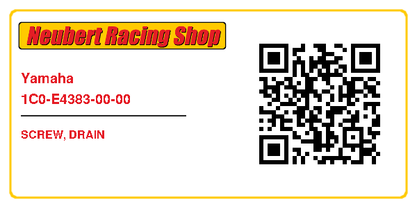 Yamaha 1C0-E4383-00-00