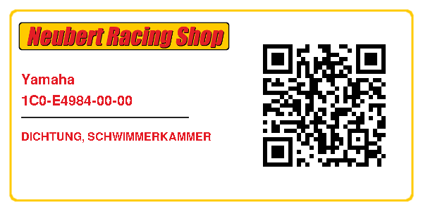 Yamaha 1C0-E4984-00-00