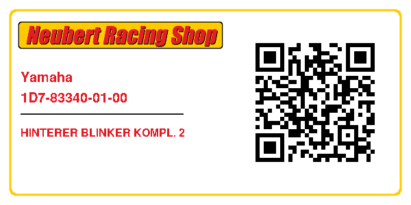 Yamaha 1D7-83340-01-00