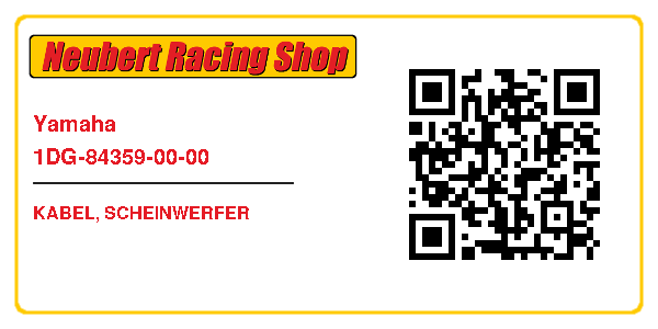 Yamaha 1DG-84359-00-00