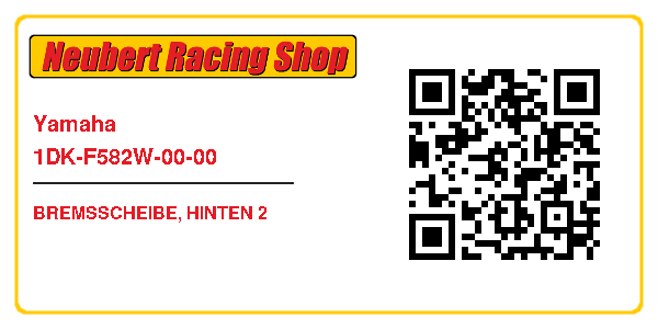 Yamaha 1DK-F582W-00-00