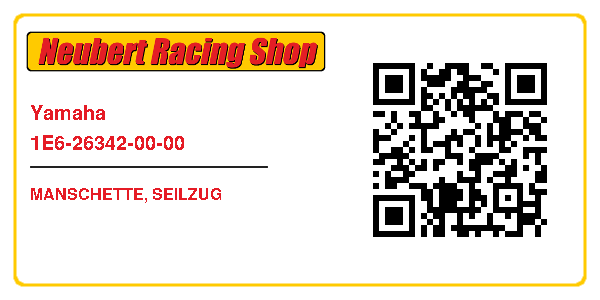 Yamaha 1E6-26342-00-00